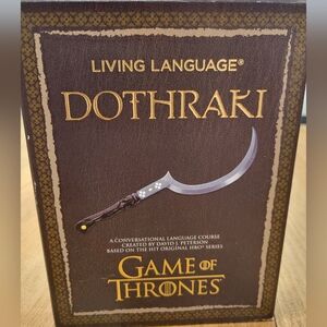 Living Language - Dothraki - Game of Thrones